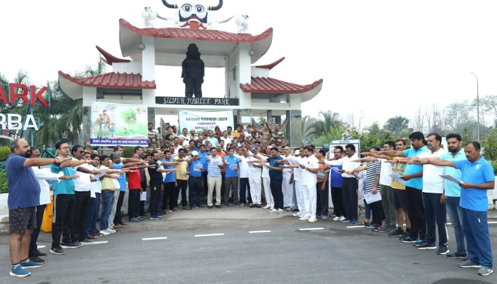 NTPC Korba organizes Walkathon to kickstart Swachhata Pakhwada 2024     