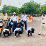स्टंटबाज बाइकर्स पर यातायात पुलिस की कार्रवाई, कोर्ट ने ठोका 38 हजार का जुर्माना