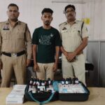 नशीली कफ सिरप व टेबलेट के साथ युवक गिरफ्तारगंज थाना व एटीएस की संयुक्त कार्रवाई में पकड़ा गया आरोपी