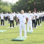 योग दिवस पर बीएसएफ ने किया पूरे उत्साह से योगाभ्यास