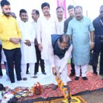 मुख्यमंत्री साय ने कुनकुरी में 250 सीटर नालंदा परिसर का किया भूमिपूजन: लाइब्रेरी में होगी इंडोर और आउटडोर अध्ययन की व्यवस्था