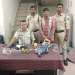 निर्माणाधीन मकान से चोरी, पुलिस ने घंटों में आरोपियों को पकड़ा