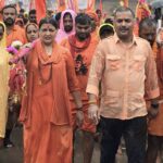 भक्ति की मिसाल: पंडरिया विधायक भावना बोहरा नंगे पांव 151 किमी की कांवड़ यात्रा पर