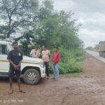 यातायात नियमों का उल्लंघन, 105 वाहन चालकों से वसूला जुर्माना