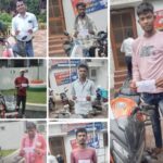 शराब पीकर वाहन चलाने वालों पर चला पुलिस का डंडा, सात वाहन चालक से वसूला 75 हजार जुर्माना