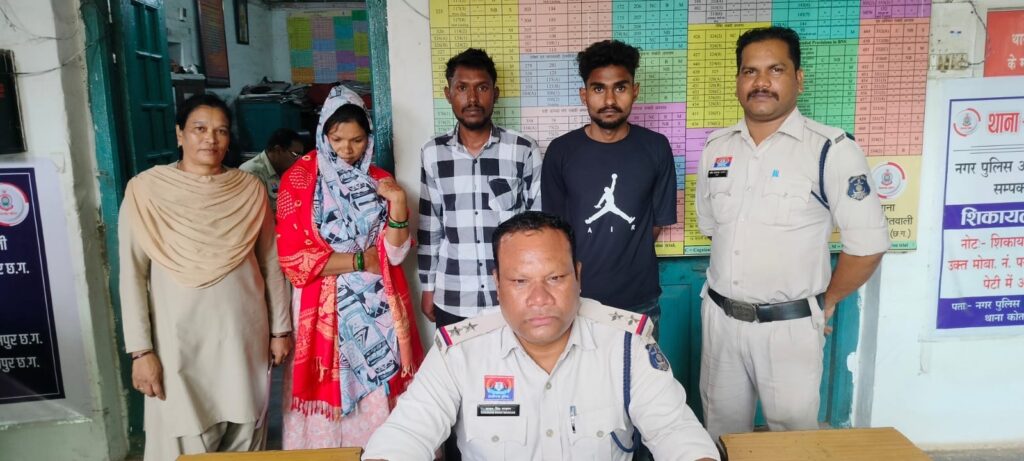 एसएसपी रजनेश सिंह के निर्देश पर सीएसपी गगन कुमार की अगुवाई में कोतवाली पुलिस की बड़ी कार्रवाई