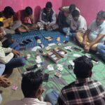 जशपुर पुलिस की कार्रवाई,जुआ खेलते 14 गिरफ्तार, 54 हजार रुपये समेत वाहन-मोबाइल जब्त