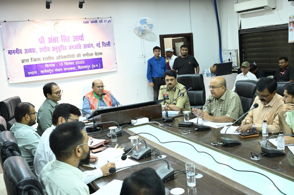 जनजातीय क्षेत्रों की योजनाओं का होगा पारदर्शी क्रियान्वयन ,केंद्रीय अनुसूचित जनजाति आयोग अध्यक्ष