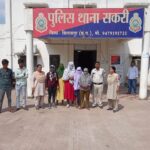 देह व्यापार में लिप्त पांच युवतियां और दो युवक गिरफ्तार