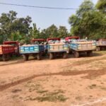 कलेक्टर कॉन्फ्रेंस का असर खनिजों के अवैध परिवहन पर बड़ी कार्रवाई, 11 वाहन जब्त