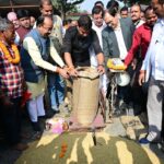 सेंदरी में समर्थन मूल्य धान खरीदी की शुरुआत, उप मुख्यमंत्री अरुण साव ने किया शुभारंभ