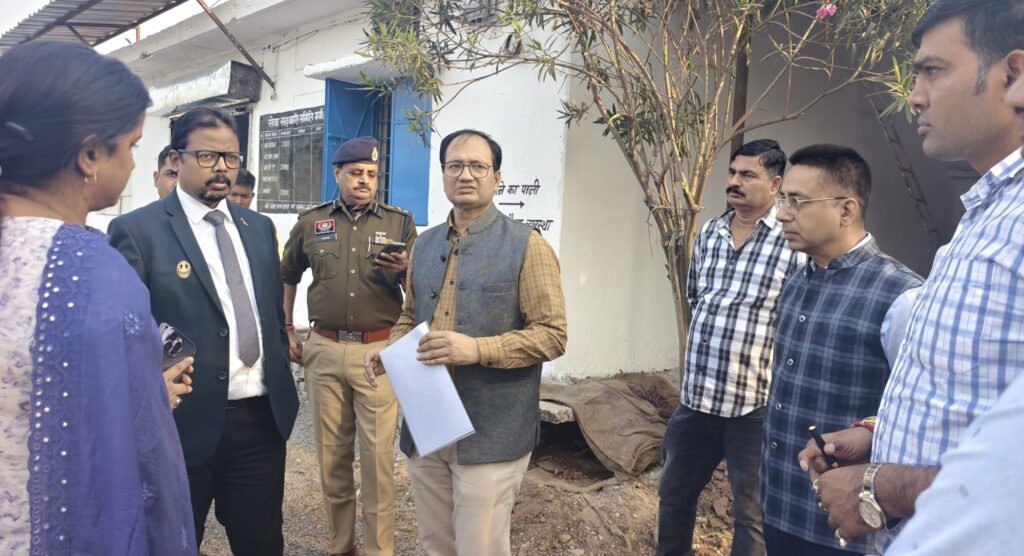 जिले में दूसरे दिन 1333 क्विंटल धान की खरीदी, एसीएस पिंगुआ ने किया निरीक्षण