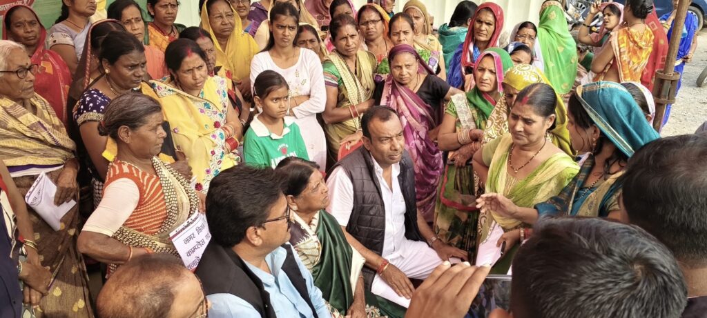 बिलासपुर: लिंगियाडीह बचाओ आंदोलन को विधायक अटल श्रीवास्तव का समर्थन