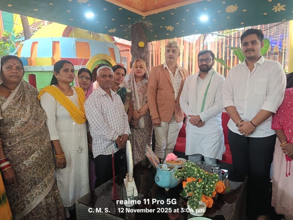 राजीव गांधी पंचायत राज संगठन के राष्ट्रीय अध्यक्ष डॉ. सुनील पवार का बिलासपुर आगमन