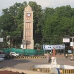 नेहरू चौक पर कांग्रेस का प्रदर्शन, वाहनों को किया गया डायवर्ट