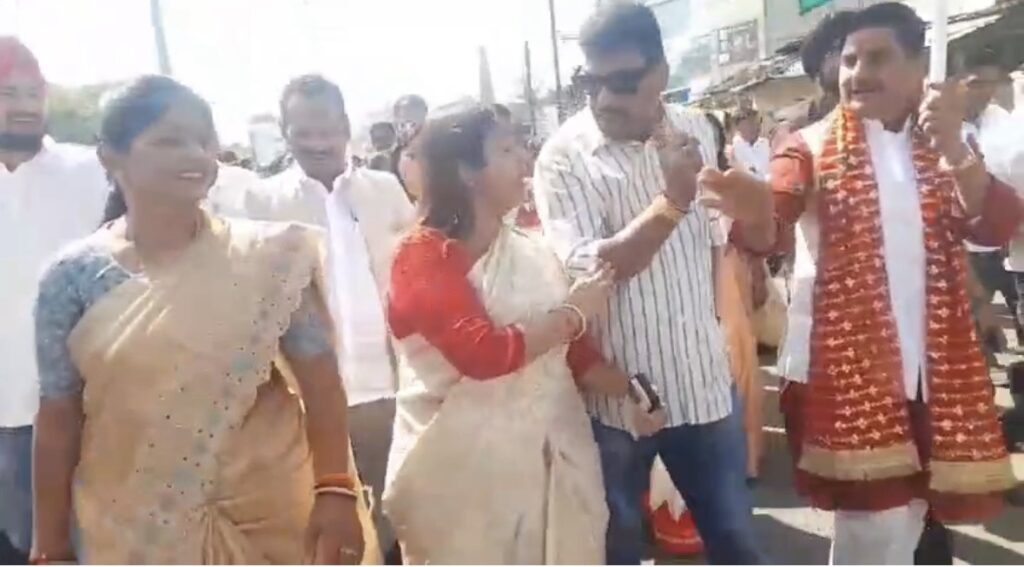 रन फार यूनिटी में आपस में भिड़े दो भाजपा नेता, आपस में जमकर हुई तू तू मैं मैं