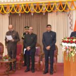 राज्यपाल ने अमिताभ जैन को मुख्य सूचना आयुक्त एवं अग्रवाल और मिश्रा को राज्य सूचना आयुक्त पद की शपथ दिलाई