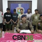 नाकाबंदी कर छह आरोपियों की गिरफ्तारी, आठ चोरी के मामलों का खुलासा