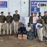 रेलवे प्लेटफॉर्म से 18 किलो गांजा के साथ दो तस्कर गिरफ्तार