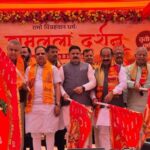 बिलासपुर से 1008 रामभक्तों का भव्य जत्था अयोध्या के लिए रवाना