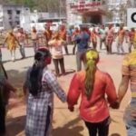 भिलाई में पुलिस कंट्रोल रूम परिसर में मनाई गई पुलिस होली,अधिकारियों-कर्मचारियों ने लगाया रंग-गुलाल