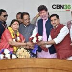 महान विभूतियों को नमन कर राज्यसभा प्रत्याशी लक्ष्मी वर्मा को दी शुभकामनाएँ