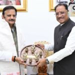 मुख्यमंत्री से मध्यप्रदेश के उपमुख्यमंत्री राजेंद्र शुक्ल ने की सौजन्य मुलाकात