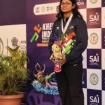 कर्नाटक के तैराक मणिकांता ने स्वर्ण पदकों की हैट्रिक पूरी की, छत्तीसगढ़ की अनुष्का भगत ने जीता दूसरा पदक