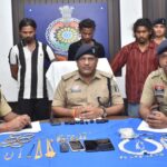 अमलेश्वर पुलिस ने सूने मकान में हुई चोरी का किया खुलासा, तीन आरोपी गिरफ्तार