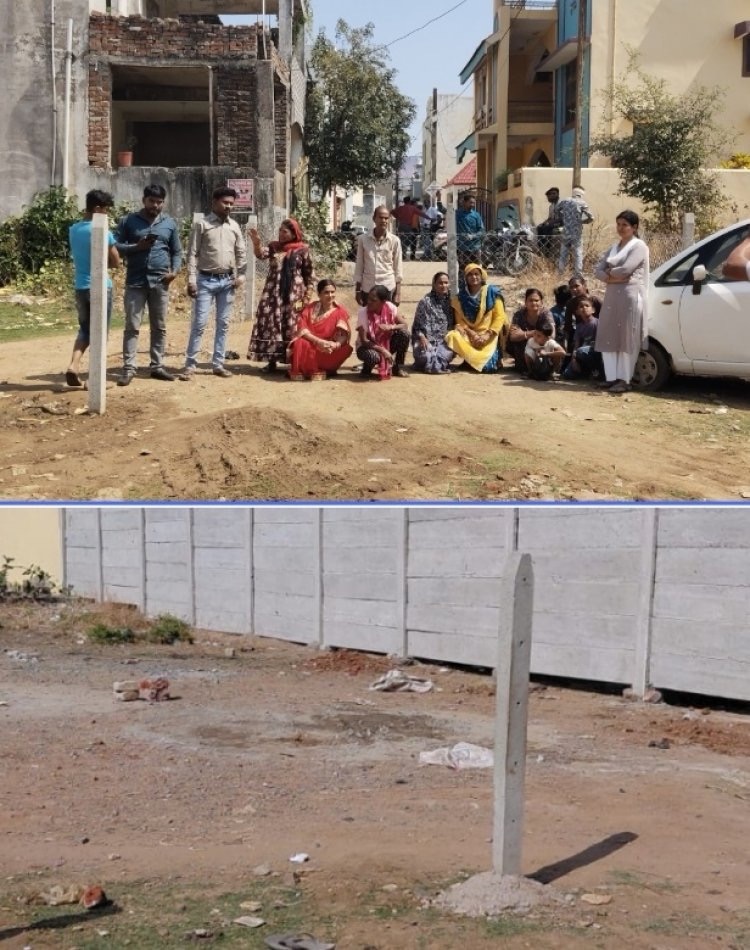 30 से 40 साल पुराना रास्ता फिर बंद, प्रशासन पर लापरवाही के आरोप,एक महीने पहले खुलवाया गया मार्ग दोबारा बाधित, मोहल्लेवासियों में आक्रोश