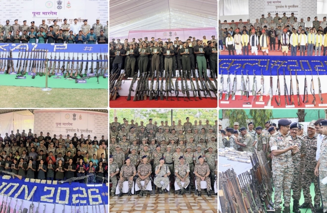 31 दिनों में टूटा नक्सल नेटवर्क, मिशन 2026 अंतिम चरण में