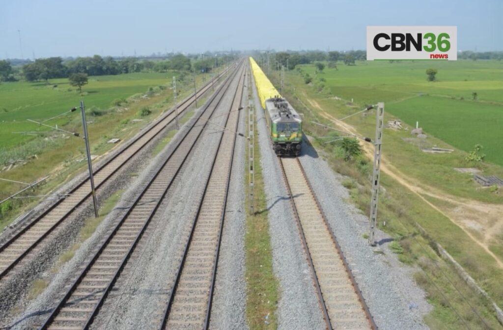 दक्षिण पूर्व मध्य रेलवे द्वारा बुनियादी संरचना विकास में नए कीर्तिमान