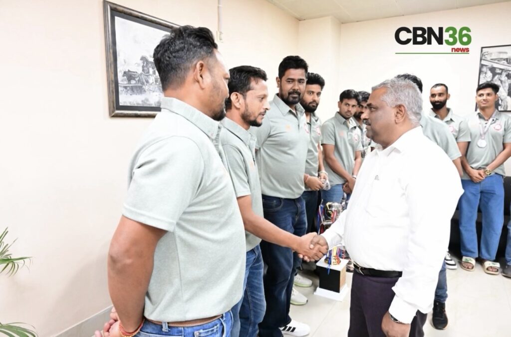 अखिल भारतीय रेल क्रिकेट प्रतियोगिता में दक्षिण पूर्व मध्य रेलवे की टीम उपविजेता