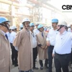 इस्पात मंत्रालय सचिव आईएएस संदीप पौंड्रिक ने किया भिलाई इस्पात संयंत्र का दौरा