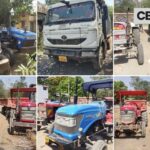 खनिजों के अवैध परिवहन पर बड़ी कार्रवाई, 2 हाइवा व 6 ट्रैक्टर-ट्रॉली जब्त