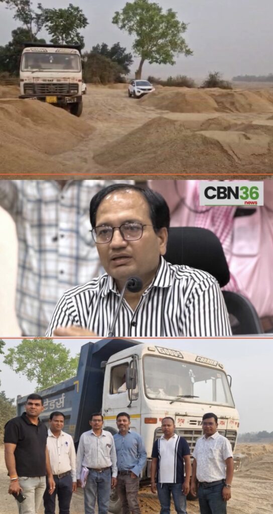 कलेक्टर की सख्ती का असर:अवैध रेत खनन पर बड़ी कार्रवाई,70 ट्रैक्टर रेत जब्त, जेसीबी और हाइवा रंगे हाथ पकड़े गए