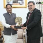 मुख्यमंत्री विष्णु देव साय से इंडियन ऑयल कॉर्पोरेशन लिमिटेड के सीजीएम ने की सौजन्य मुलाकात