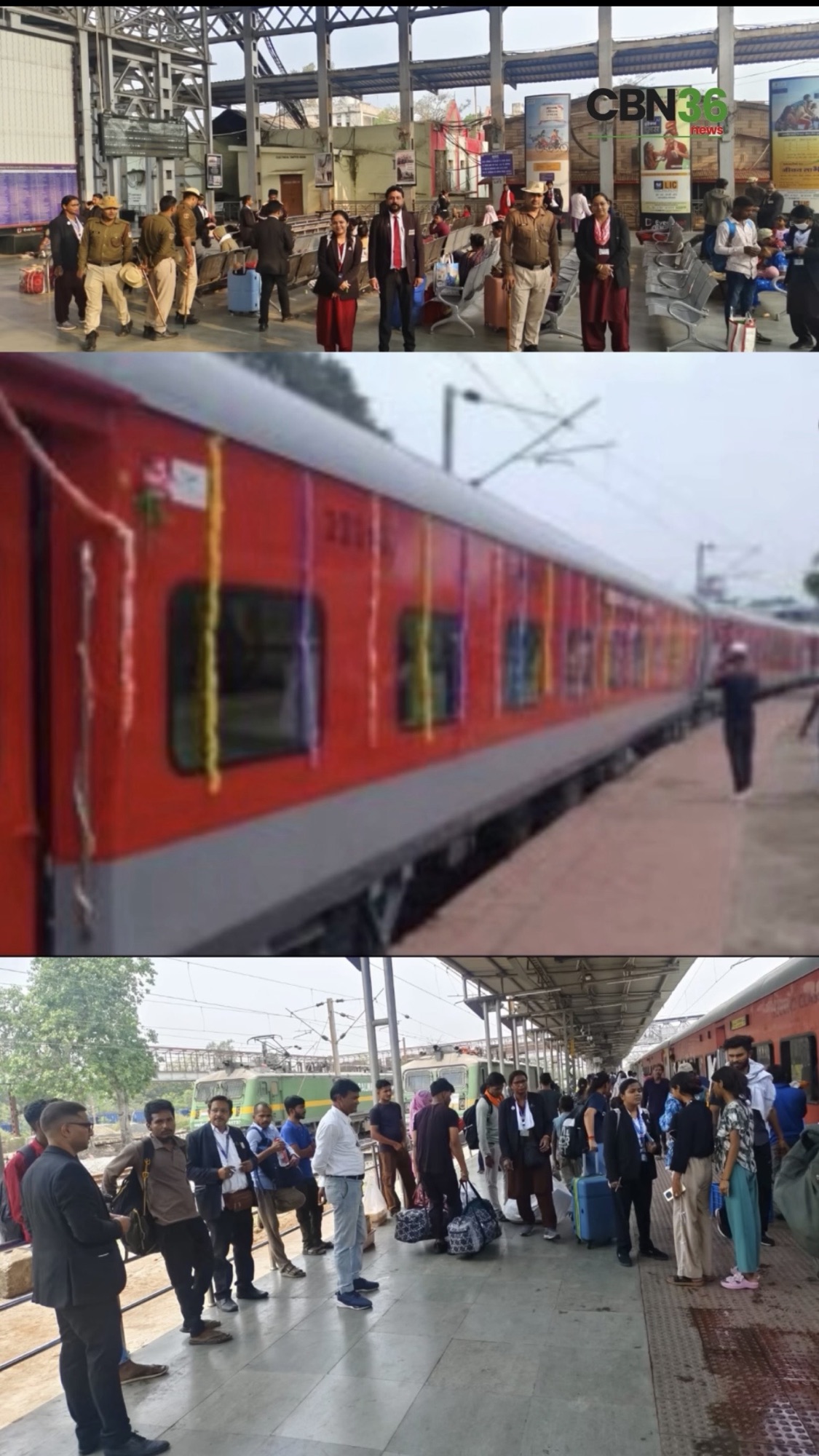 बिलासपुर स्टेशन पर किलाबंदी टिकट चेकिंग अभियान, 301 मामलों में 1.63 लाख जुर्माना वसूला