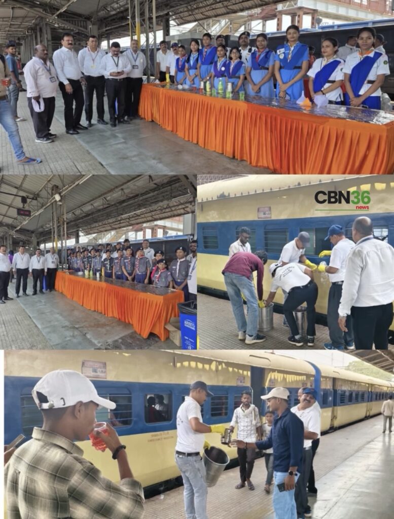 रेलवे स्टेशन बिलासपुर में यात्रियों को गर्मी से राहत हेतु सराहनीय पहल