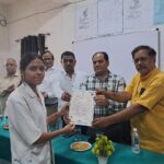 एस.आर हॉस्पिटल द्वारा मुख्यमंत्री कौशल विकास योजना के विद्यार्थियों को प्रमाण पत्र वितरित