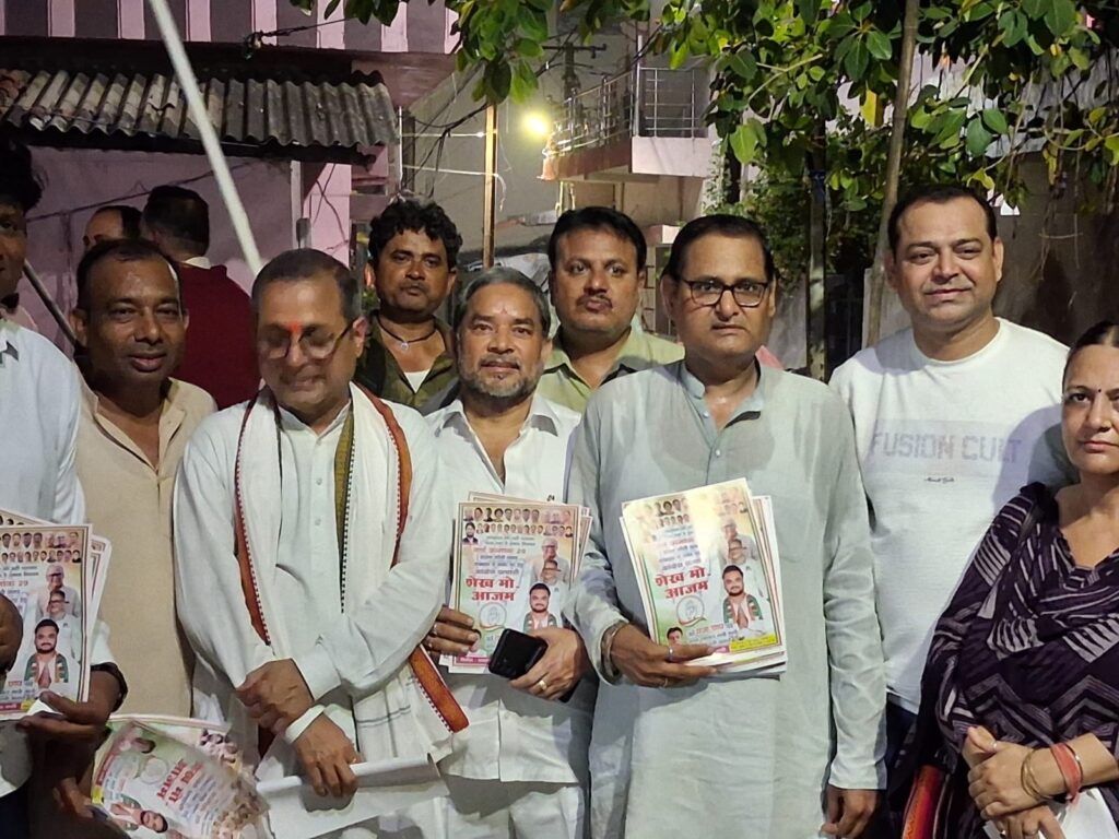 वार्ड क्रमांक 29 में कांग्रेस प्रत्याशी मो. आजम के समर्थन में जनसंपर्क तेज