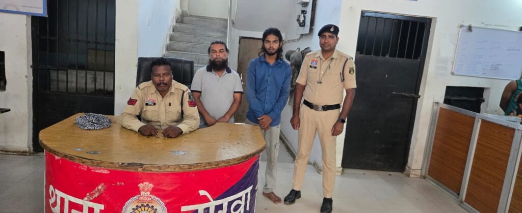साइबर ठगी के लिए बैंक खाते जुटाने वाले दो आरोपी गिरफ्तार, म्यूल अकाउंट नेटवर्क से जुड़े होने की आशंका
