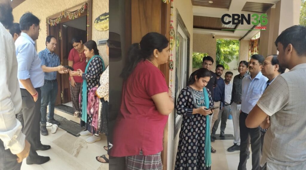 जनगणना कार्य का निरीक्षण: कलेक्टर-एसएसपी ने प्रगणक बनकर घर-घर जुटाई जानकारी
