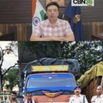 रायगढ़ पुलिस की बड़ी कार्रवाई: 31 लाख की संपत्ति जब्त, 4 माजदा वाहनों से 14.7 टन कबाड़ बरामद