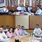 भारत सरकार के भूमि संसाधन सचिव ने छत्तीसगढ़ के मुख्य सचिव से की सौजन्य भेंट,विभागीय कार्यों की विस्तृत समीक्षा