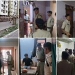 इंद्रप्रस्थ कॉलोनी में तड़के पुलिस का बड़ा सर्च ऑपरेशन, चोरी की बाइक बरामद