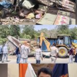 एसएसपी का कबाड़ माफिया क्लीनअप ऑपरेशन ,49 कारोबारियों की जांच के बाद 40 गोदाम सील अवैध कब्जों पर चला बुलडोजर