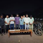गनियारी में जुआ अड्डे पर पुलिस का छापा, आठ आरोपी गिरफ्तार,5.20 लाख की संपत्ति जब्त