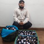 रायपुर में 25 लीटर कोडीन युक्त नशीली सिरप के साथ एक व्यक्ति गिरफ्तार