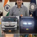 खनिज विभाग की बड़ी कार्रवाई: 3 हाइवा, 3 ट्रैक्टर-ट्रॉली, जेसीबी और ट्रेलर जब्त, एक कोयला डिपो सील
